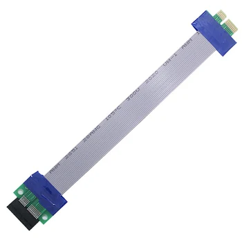 PCI щранг карта разширение кабел PCIE 1X до 1X слот щранг карта конвертор удължител кабел адаптер