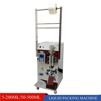 Електрическа течна пакетираща машина за зехтин парфюм самозасмукване течност количествено пълнене уплътнител опаковъчна машина