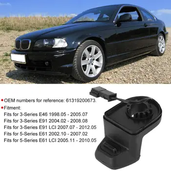 Бутонът за микропревключвател на задния прозорец на задния капак е приложим за BMW E46E61 Бутон за микропревключвател на задния прозорец на задния капак 6131920067 J6U9