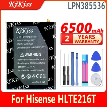 6500mAh KiKiss Нова батерия LPN385536 за Hisense HLTE216T батерии за мобилни телефони