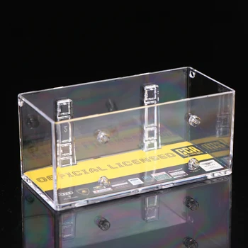  Нов акрилен дисплей за 1: 64 мини размер прахоустойчив ясен шкаф 1/64 действие фигури дисплей кутия