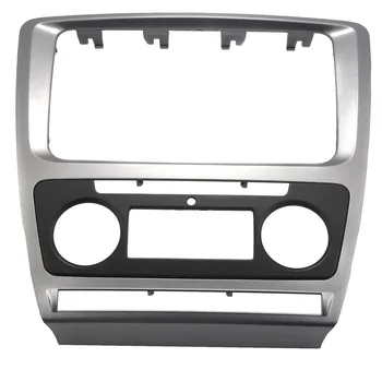 2 Din радио фасция за Skoda Octavia o Монтаж на стерео панел Монтаж Dash Kit Trim Frame адаптер