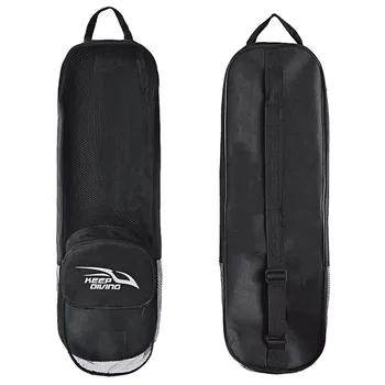  Висококачествена гореща продажба Mesh чанта Heavy Duty 1бр 72 * 22 * 12 см Черно за гмуркане Достатъчно големи подводни съоръжения