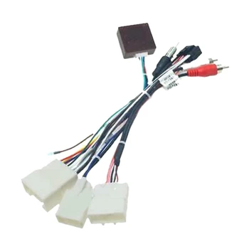 Car 16PIN захранващ кабел адаптер аудио захранване окабеляване Canbus кутия за Toyota /Sequoia/Lexus 330/350 2008-2015