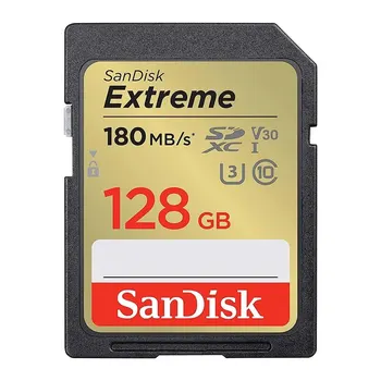 SanDisk Extreme SD карта 32GB 64GB 128GB 256GB карта с памет SDXC UHS-I карта Class10 C10 U3 V30 UHS-I флаш карта за камера