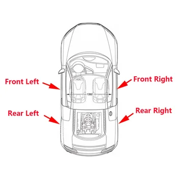 Лява вътрешна дръжка на вратата на автомобила Вътрешен задвижващ механизъм за Skoda Fabia
