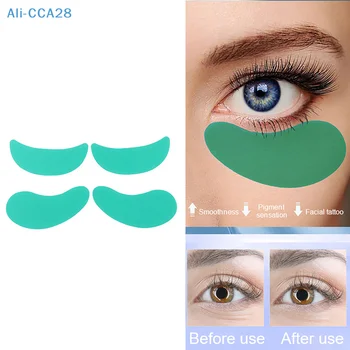 1Pair многократна употреба силиконови бръчки отстраняване на очни лепенки стикер лице лифтинг ленти против стареене кожата подложки