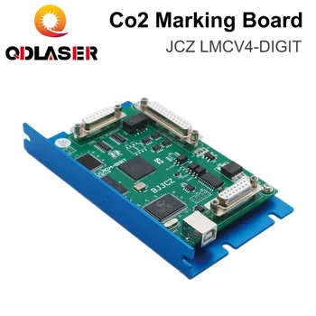 QDLASER Co2 контролер за лазерно маркиране JCZ LMCV4-DIGIT маркираща дъска BJJCZ EzCad за 10.6um Co2 маркираща лазерна тръба RF тръба