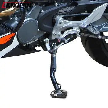FOR 125 200 390 690 Duke R 2014-2019 Странична стойка за мотоциклети Уголемяване на алуминиева удължителна плоча RC125 RC200 RC390 2014-2023