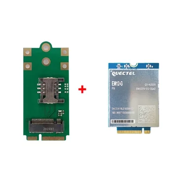 100%нов Quectel EM12-G EM12GPA-512-SGAD EM12 Cat-12 модул с m.2 4g 5g към USB адаптер в наличност