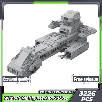 Космически военен модел Moc строителни тухли X-303 Battleship Cruiser технология модулни блокове подарък Коледа играчка DIY комплекти събрание
