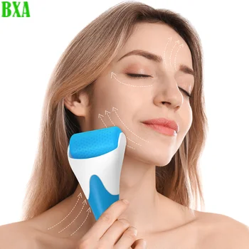 BXA 1Pc Face Roller Cool Ice Roller Масажор Инструмент за повдигане на кожата Масаж за повдигане на лицето Масаж против бръчки Облекчаване на болката Инструменти за грижа за кожата на лицето