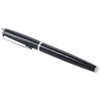 Гладка писалка елегантен дизайн класически писане черен класически писалка основен конвертор фонтан писалка офис