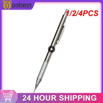 1 / 2 / 4PCS 2mm метален държач за олово Механичен чертеж за молив 2.0mm Водещ държач Механичен молив