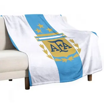 Argentina 3 звезди (оригинал) Хвърли одеяло луксозно одеяло легло каре