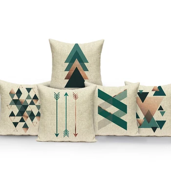 Нова скандинавска геометрия шестоъгълник триъгълник стрелка възглавница случаи модерно изкуство декоративни възглавници покритие за седалки легло диван хвърлят възглавници