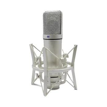 Професионален кондензаторен микрофон U87 Cardioid Studio Микрофон за компютърни игри Запис Пеене Подкаст Звукова карта YouTube