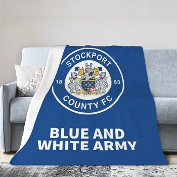 STOCKPORT COUNTY FC A Ultra-Soft Micro Fleece Blanket