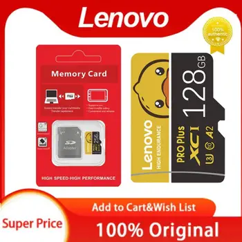 Нова карта с памет Lneovo 128GB Mini SD карта 2TB 1TB V60 Flash карта Високоскоростна Tarjeta Micro Tf Sd карта за Nintendo Switch Ps Vita