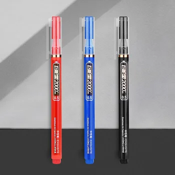  гел писалка 0.5mm висок капацитет черно/синьо / червено мастило писалки гладко писане превъзходно качество гел мастило офис канцеларски материали 6бр / партида