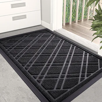 Modern Simple Dust Removal Door Floor Mat Carpet Household Home Wear-resistant Rubbing Foot Mat Scraping Sand Non-slip Door Mat