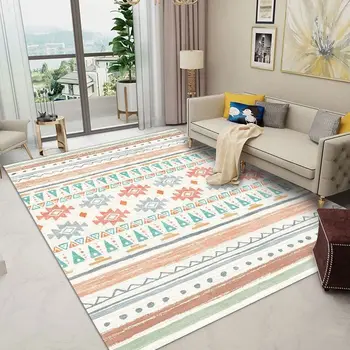 Boho стил килими килим за спалня хол нехлъзгащи геометрични Kichen подови постелки Начало декор мека модерна площ килими салон мат