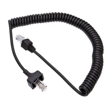 Преносим адаптер за високоговорители Кабелен микрофон конвертор кабел ъпгрейд аксесоари замяна на Kenwood TK-7100 / TK-7150 / TK-7160