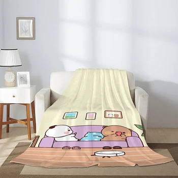 Детско одеяло Bubu и Dudu одеяла за декоративен диван одеяла & хвърля лято утешител космати хвърлят легло двойно пухкави меки