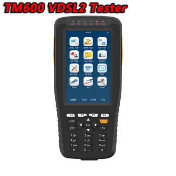 TM600 VDSL2 тестер (ADSL2+/VDSL2/OPM/VFL/TDR) Всичко-в-1 Пълна функция Версия всичко-в-едно устройство