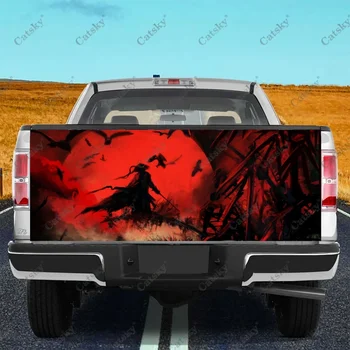 японски самурай камион ваденки камион задния капак стикер обвивка , броня стикери графика за автомобили камиони SUV