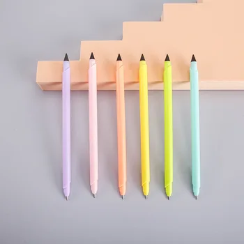 Двуглав молив без мастило Неограничен HB писалка скица инструмент за рисуване Kid Macaron Цветни канцеларски материали Ученически училищни пособия