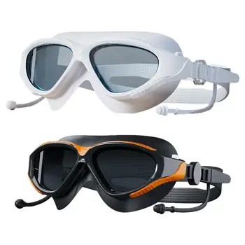 Очила за възрастни Дамски очила Плуване против мъгла Очила за плуване за морски сърф Анти-UV очила за възрастни с ясна визия за мъже