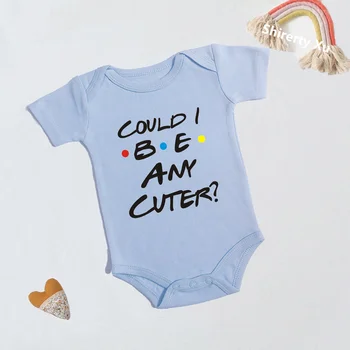 Мога ли да бъда всеки по-сладък новородено бебе момче момиче боди дрехи мода памук малко дете бебе облекло бебе дрехи ропа празник подарък