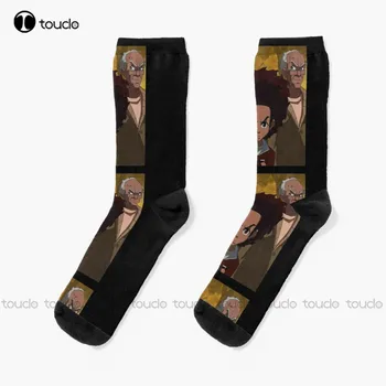 Huey Riley Freeman Чорапи Спортни чорапи Унисекс Възрастни Тийнейджъри Младежки чорапи Дизайн Сладки чорапи Творчески забавни чорапи