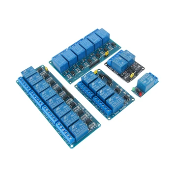 5V 12V 24V релеен модул с оптронен релеен изход 1 2 4 6 8 16Way релеен модул за управление на оборудването за автоматизация на Arduino PLC